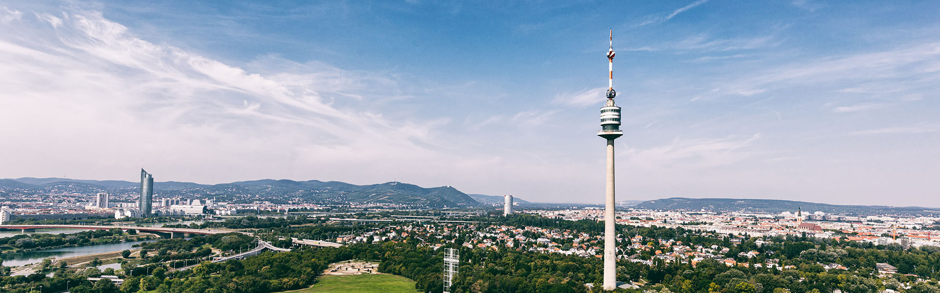 Blick auf den Donauturm